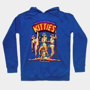 Middle Age Cross-Bred Karate Kitties Hoodie